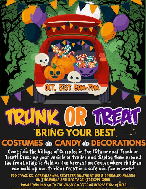 Celebrating Community: Trunk or Treat at the Corrales Recreation Center